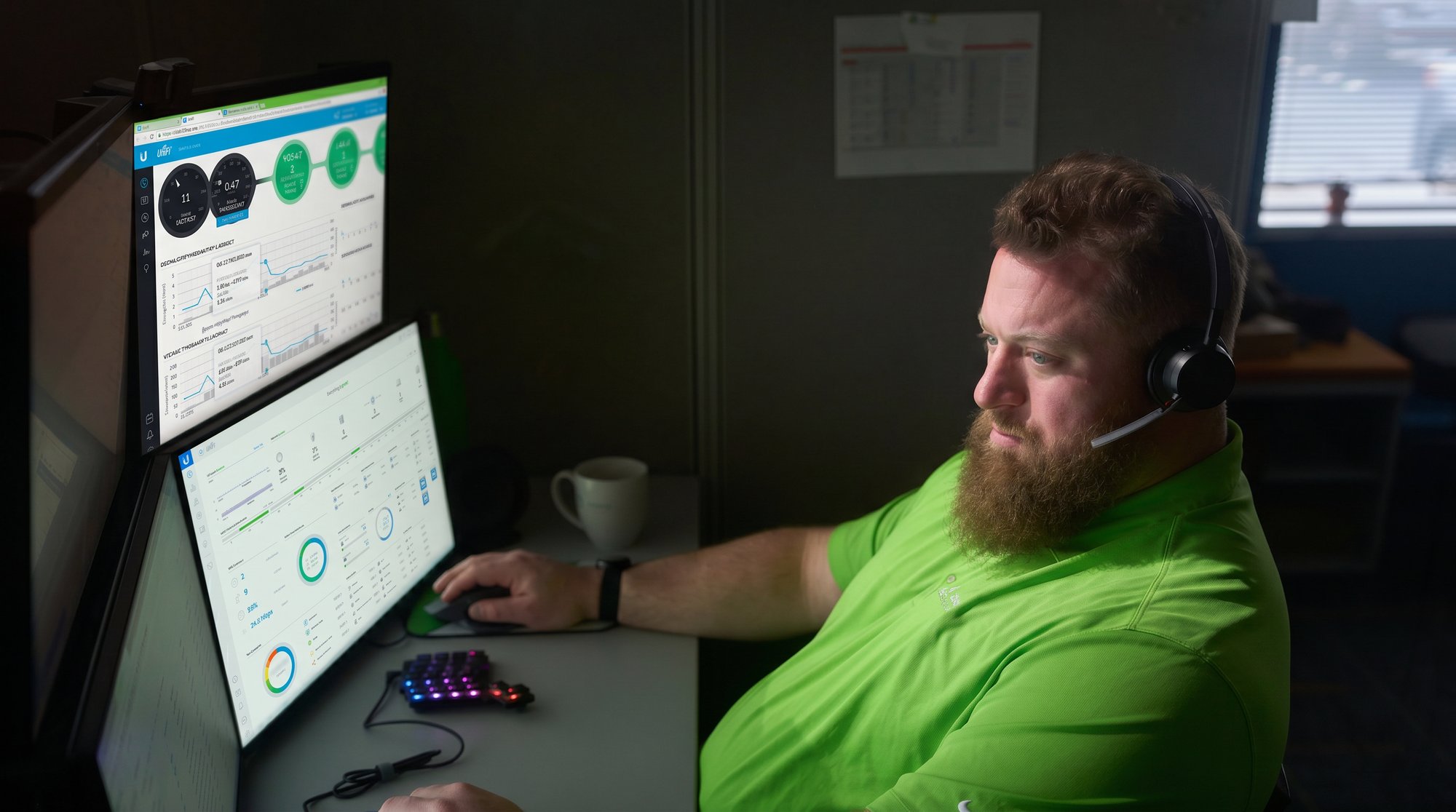 Larry Natural Working Ubiquiti