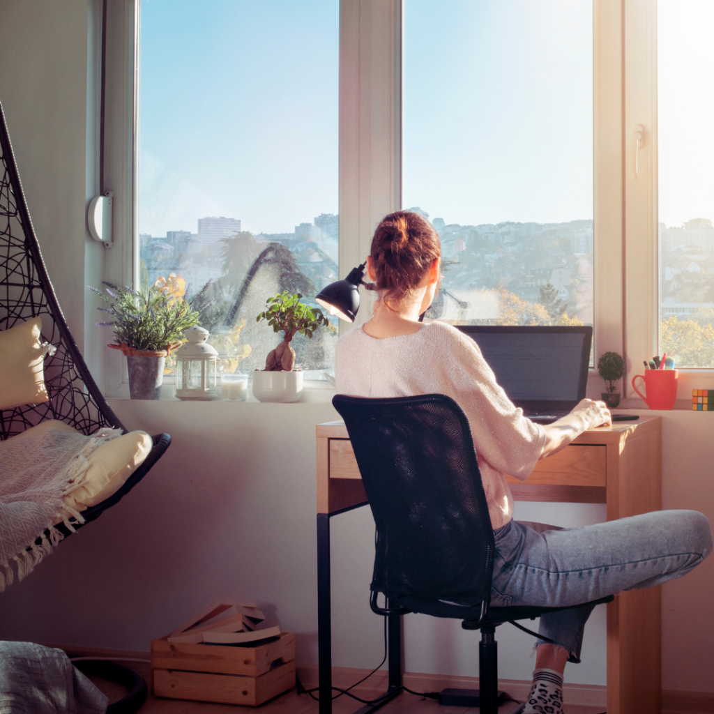 remote work image